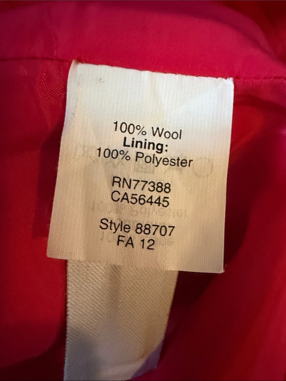 J. Crew pink no 2 wool Pencil Skirt Size 2